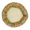 Hello Honey® 24" Taupe, Green & Mint Round Floral Cotton & Sherpa Pet Bed